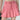 PINK DENIM PLEATED MINI SKIRT WITH CARGO POCKETS