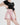 PINK DENIM WRAP MINI SKIRT WITH HEART APPLIQUÉ