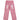 PINK DISTRESSED CARGO JEANS Y2K HIP HOP STYLE COTTON BLEND