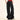 PINK DISTRESSED STAR AND HEART WIDE-LEG JEANS FOR WOMEN