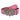 PINK DOUBLE HEART BELT WITH STUDS FOR Y2K FASHION