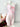 PINK FISHNET BODYSUIT: JACQUARD PATTERN SEMI-SHEER FABRIC