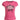 PINK FITTED T-SHIRT IN SOFT COTTON BLEND