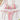 PINK FLORAL BIKINI SIDE LACED BOTTOM PLANT PATTERN