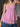 PINK FLORAL CONTRAST LACE CAMISOLE