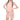 PINK FLORAL HALTER DRESS WITH CHARM BELT EARLY 2000S STYLE