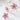 PINK FLOWER JEWELRY SET FLOWER SHAPE