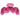 PINK FLUFFY WAVE HAIR CLAW