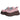 PINK FOOD CHARM Y2K PLATFORM SNEAKERS WITH RIPPLE SOLE
