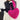 PINK FUZZY HEART HANDBAG HEART SHAPED BAG