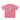 PINK GEOMETRIC PRINT CREW NECK T-SHIRT