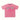 PINK GEOMETRIC PRINT CREW NECK T-SHIRT