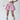 PINK GINGHAM BALLOON SKIRT FOR WOMEN