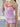 PINK GINGHAM PAJAMA SET FABRIC TEXTURE