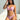 PINK HALTER BIKINI SET KNIT FABRIC TEXTURE