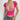 PINK HALTER BOLERO SHORT SLEEVE TEE