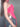 PINK HALTER CROP TOP WITH SHELL ACCENTS - PINK Y2K RUFFLE