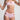 PINK HEART-ACCENTED TWO-PIECE SWIMSUIT LINGERIE SET