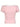 PINK HEART LACE TRIM SQUARE NECK COLOR BLOCK TOP