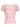 PINK HEART LACE TRIM SQUARE NECK COLOR BLOCK TOP