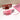 PINK HEARTS BOW IPHONE CASE