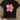 PINK HIBISCUS T-SHIRT Y2K FLORAL PRINT