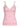 PINK LACE HALTER TOP SLIM FIT HALTERNECK