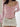 PINK LACE-TRIMMED LONG-SLEEVED TOP VINTAGE LOOSE FIT