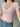 PINK LACE-TRIMMED V-NECK SHORT-SLEEVED SHIRT Y2K CASUAL STYLE