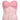PINK LACE TUBE TOP WITH BACKLESS LACE-UP DESIGN FOR Y2K FASHION