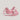 PINK LEATHER MINI SHOULDER BAG WITH HEART-SHAPED MIRROR Y2K STYLE