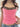 PINK LEOPARD TRIM TANK TOP RETRO CHIC PATCHWORK