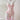 PINK LINGERIE CORSET SET BOW ACCENT
