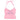 PINK LIVE LAUGH HALTER TOP WITH TEXT