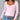 PINK LONG SLEEVE CREW TOP - LOOSE LONG SLEEVE TRENDY ESSENTIAL