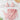 PINK MARBLE SWIMSUIT SARONG SET RANDOM PRINT ELASTANE FABRIC