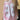 PINK MESH JERSEY DRESS GEOMETRIC PRINT SUMMER