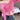 PINK OFF-THE-SHOULDER Y2K RIBBED CARDIGAN WITH FLARED SLEEVES