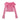 PINK OFF-THE-SHOULDER Y2K RIBBED CARDIGAN WITH FLARED SLEEVES