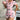 PINK PANDA ROMPER EASTERN THEMED CARTOON PRINT