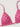 PINK PATTERNED BIKINI SET HIGH STRETCH FABRIC TEXTURE