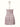 PINK PLAID MINI DRESS BACKLESS V NECK