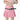 PINK PLAID PLEATED MINI SKIRT WITH STAR BELT