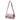 PINK PLAID VEGAN LEATHER TOTE BAG