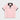 PINK POLO SHIRT WITH BLACK TRIM SOMELUCKY COLLAR TEE
