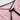 PINK PUFF-SLEEVED CROP TOP WITH BLACK TRIM FOR WOMEN