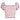 PINK PUFF-SLEEVED CROP TOP WITH BLACK TRIM FOR WOMEN