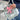 PINK PUFFY BOW KEYCHAIN ZINC ALLOY