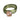 PINK RESIN RING WITH GREEN GEMSTONE JEWELRY PIECE FOR WOMEN