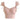 PINK RUCHED CROP TOP WITH TIE STRAPS FOR WOMEN